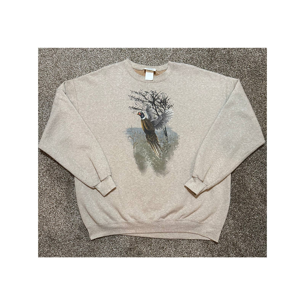 Vintage Artisans Pheasant Crew Neck Sweater